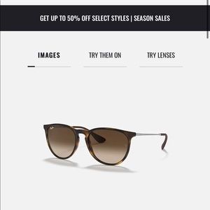 Erika tortoise rayban sunglasses